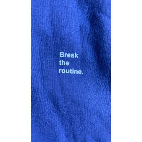 NWT ZARA Girsl Printed Washed Sweatshirt Blue/Purple Size 13/14 - Picture 6 of 7